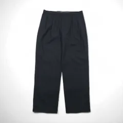 NAUTICA RIGGER クラシックフィット 2タック ワイド スラックスパンツ L グレー チェック ウールのサムネイル