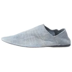 BALENCIAGA (バレンシアガ) FLAT MULE SMOOTH LAMBSKIN フラット ミュール スムース ラムスキン 788347 ブルーのサムネイル