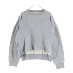 JOHN LAWRENCE SULLIVAN (ジョンローレンスサリバン) COTTON CREW NECK SWEAT コットンクルーネックスウェットトレーナー グレーのサムネイル