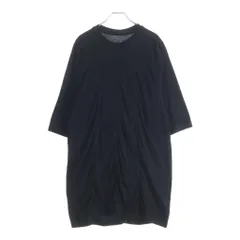 Rick Owens (リックオウエンス) GRID CREWNECK グリットクルーネックTシャツワンピース レディースカットソー ブラック RU02B2244-JAのサムネイル