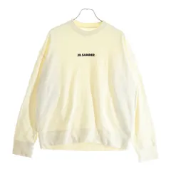 JIL SANDER (ジルサンダー) 21AW コットン フロントロゴプリント クルーネックスウェットシャツ ホワイト JPPT707513 WT248608のサムネイル