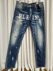 正規品)新品))PHILIPP PLEIN(フィリッププレイン) デニム ズボン 34のサムネイル