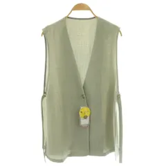 ロペピクニック ROPE Picnic 25SS カナパノースリーブジレ ベスト 38 ブルーグレー /SS ■OSのサムネイル