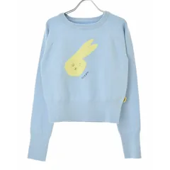 【KIRSH】WITTY BUNNY FACE POINT KNIT ウィッティバニーフェイスポイントニット長袖ニットセーターのサムネイル