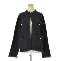 【ADAWAS】ADWS-501-57 TWEED KNIT JACKET ツイード ニット ジャケットのサムネイル