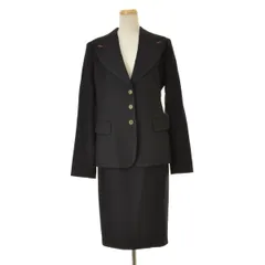 【PAULSMITHWOMEN】ステッチデザイン 3釦ジャケット + スリットスカートセットアップのサムネイル