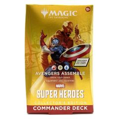 マーベル コレクター統率者 アベンジャーズ アッセンブル ☆MAGIC THE GATHERING マジックザギャザリング MTG MARVEL SUPER