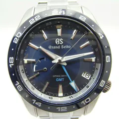 【新品同様 極美品】SEIKO (ｾｲｺｰ) ｸﾞﾗﾝﾄﾞｾｲｺｰ　ｽﾎﾟｰﾂｺﾚｸｼｮﾝ　GMT　ｽﾌﾟﾘﾝｸﾞﾄﾞﾗｲﾌﾞ自動巻き　SBGE255 / 9R66-0BB0　保証カード付きのサムネイル