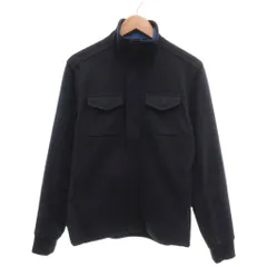 バナナリパブリック BANANA REPUBLIC ブルゾン フラップポケット ジップアップ スタンドカラー S 紺 ネイビー /OBのサムネイル