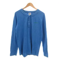 アーノルドパーマー Arnold Palmer ヘンリーネックTシャツ 4 青 ブルー 長袖 /NL ■ECF007のサムネイル
