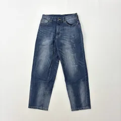 APPLEBUM アップルバム Bonita Stretch Baggy Pants Damage ダメージ ストレッチ バギー パンツ グランジ デニム サイズ S 807-0030のサムネイル