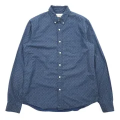 DENIM & SUPPLY RALPH LAUREN ペイズリー ボタンダウンシャツ M ネイビー 総柄 コットンのサムネイル