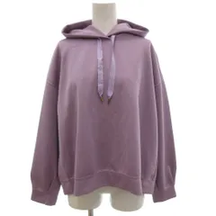 グリーンレーベルリラクシング ユナイテッドアローズ green label relaxing パーカー フーディー 長袖 プルオーバー オーバーサイズ リボン 紫 パープル /KB ■ECG007のサムネイル
