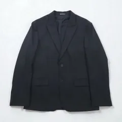 LOUIS VUITTON UNIFORMES ユニフォームライン 2B テーラードジャケット ブレザー XL ブラック ウール JA38 L1 61910のサムネイル