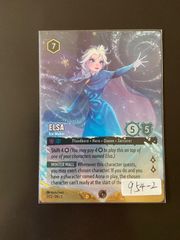 Disney Lorcana ELSA Ice Maker 【foil】【英語版】ロルカナ エルサ 氷