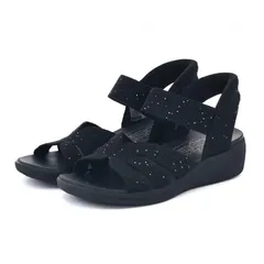 期間限定⭐︎8/2まで⭐︎特別価格！！残り3足！！【正規品取扱店･新品】 SKECHERS スケッチャーズ SLIP-INS スリップインズ  アリヤ - スパークリング プレイズ 119842 BBK (22cm〜25cm)のサムネイル
