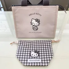 《美品》 sweet付録 JILL by JILL STUART ハローキティ コラボ 保冷バッグ おむすび巾着 セットのサムネイル