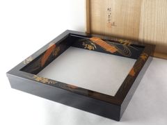WAKO 銀座和光謹製 東山魁夷 「春梢」 鋳金レリーフ 木箱 和光 - メルカリ