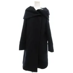 マジェスティックレゴン MAJESTIC LEGON ショールカラーコート M 紺 ネイビー ウール 長袖 /SC ■ECF007のサムネイル