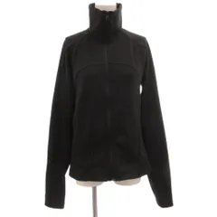 アークテリクス ARC'TERYX ハイネックジャケット ジップアップ サンプル品 裏地フリース 始祖鳥 刺繍 ストレッチ M 黒 ブラック /GV ■ECG007のサムネイル