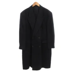 ランバン LANVIN チェスターコート シングル ウール カシミヤ ロング R50-46 /FF ■ECF007のサムネイル