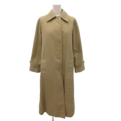 アクアスキュータム AQUASCUTUM ステンカラーコート ライナー 裏地チェック ロング ベージュ /FF ■ECG007のサムネイル