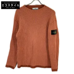 STONE ISLAND　ストーンアイランド　8115532C1 オレンジ クルーネック リブニット　Sのサムネイル