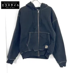 stussy　ステューシー　118460 ブラック Double Face Label Full Zip Hoodie　Mのサムネイル