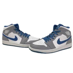 ナイキ NIKE  エアジョーダン1 ミッド Air Jordan 1 Mid DQ8426-014 メンズ靴 スニーカー グレー 27cmサイズ 201-shoes1875のサムネイル