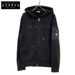 MONCLER　モンクレール　22年 ブラック FELPA CON CAPPUCCIO パーカー　XLのサムネイル