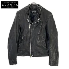 schott　ショット　3181058 ブラック セミダブルライダース シープスキン　Sのサムネイル