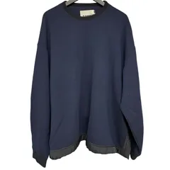 ジルサンダー JIL SANDER サイドスリットスウェットシャツ J47NCO102 ネイビー ウール メンズ スウェットのサムネイル