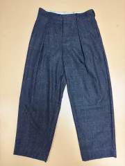 DIGAWEL ディガウェル 2 Tuck Slacks チャコールグレー 3のサムネイル