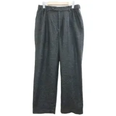 チャオパニック ティピー CIAOPANIC TYPY 美品 24AW ツイードスラックスパンツ ワンタック L チャコールグレー TYZ2042402A0001 /Xのサムネイル