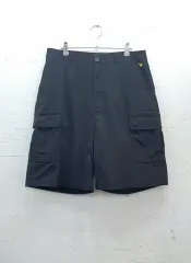 マークゴンザレス メンズ カーゴ ハーフパンツ ブラック (33インチ)のサムネイル