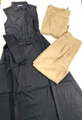 ☆キレイめ上品☆　ur's（ユアーズ）　シャツワンピース ロング丈 ＆ ベージュ セットアップ まとめ売り   x200  uのサムネイル