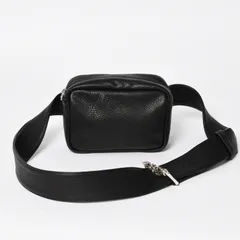 新品未使用 CHROME HEARTS クロムハーツ ボディバッグ ウエストバッグ ダガー ローラーベルト レザー ブラック シルバー925 中古 4a005507のサムネイル