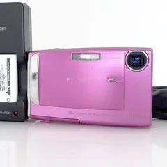 【フジフイルム】FUJIFILM FinePix Z10fd ピンク デジタルカメラ +バッテリー +充電器 #U444のサムネイル