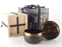 鎌倉彫 博古堂 香合 屈輪唐草 - メルカリ