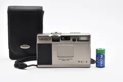 ★極上品★ MINOLTA ミノルタ TC-1 G-ROKKOR 28mm F3.5 高級コンパクトフィルムカメラ 純正レザーケース付【チタンボディ】 #0881Aのサムネイル