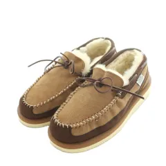 スイコック suicoke ムートンモカシン US7 25.0cm 茶 ブラウン /MI ■OSのサムネイル