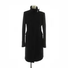 ザラウーマン ZARA WOMAN コート USA S 黒 ブラック 無地 ハイネック 長袖 /DU2のサムネイル
