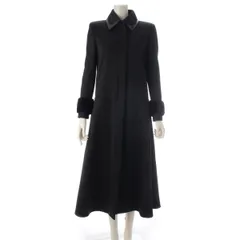 フェンディ カールラガーフェルド期 19-20AW ミンク ハーフジップ ロングコート アウター FF8679 ブラック 38【中古】のサムネイル
