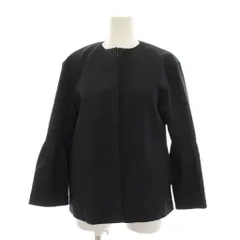 ミラオーウェン Mila Owen フレアタックスリーブジャケット ノーカラー アウター 0 紺 ネイビー 09WF0231001 /YM ■MAのサムネイル