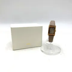 【中古品】 ETE エテ SQUARE ANALOG QUARTZ WATCH アナログ クォーツウォッチ 腕時計 【197-260718-yn-03-izu】のサムネイル