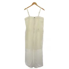 ラウンジドレス ガリャルダガランテ Loungedress GALLARDAGALANTE フルイドオールインワン オーバーオール ジップフライ S 白 LDZ1061209A0001 /BMのサムネイル