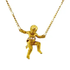 カレライカレラ ネックレス 18金 K18イエローゴールド ダイヤモンド レディース  Carrera y Carrera  中古 カレライカレラのサムネイル