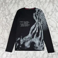 希少【hideaways nicole ハイダウェイニコル  【商品名】y2k 00's archive 長袖/カットソー シャツ Tシャツ/dark opiumのサムネイル