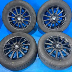 格安 16インチ 4本 RIVAI 6.5J+45 5H114.3 ハイフライ 215/60R16 8〜7分山 22年製 エスティマ クラウン ヴェゼル マークXのサムネイル