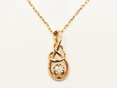 Samantha Tiara サマンサティアラ K18/D0.05/1.1g ネックレス K18ピンクゴールド K18PG/ダイヤモンド ピンクゴールド レディース【中古】471のサムネイル